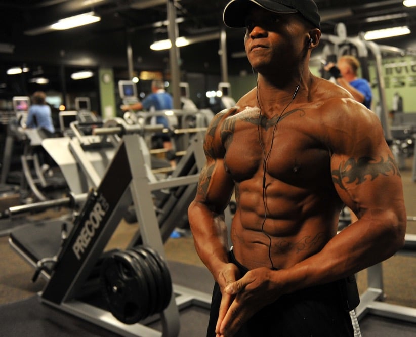 bodybuilder abs healthy